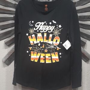 Halloween Womens Lomg Sleeve Shirt